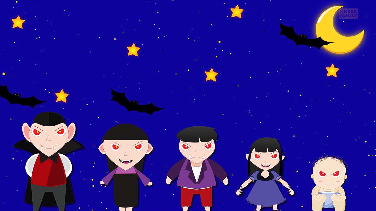 Mega Gummy Bear Became is a Vampire Finger Family Rhyme For Kids | Gummy