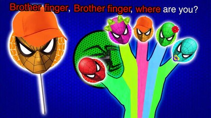 Minions Super Heroes Lollipop Finger Family / Nursery Rhymes Lyrics and More