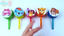 Play Doh Clay Paw Patrol Talking Tom Lollipop Toys McQueen Robocar Poli Learn Colors