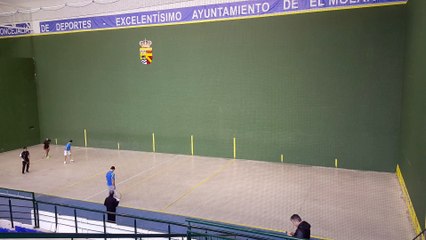 Frontenis honor Molareño vs San Cristobal 2ª partida video largo