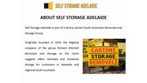 Flexible Container Storage In Adelaide - Self Storage Adelaide