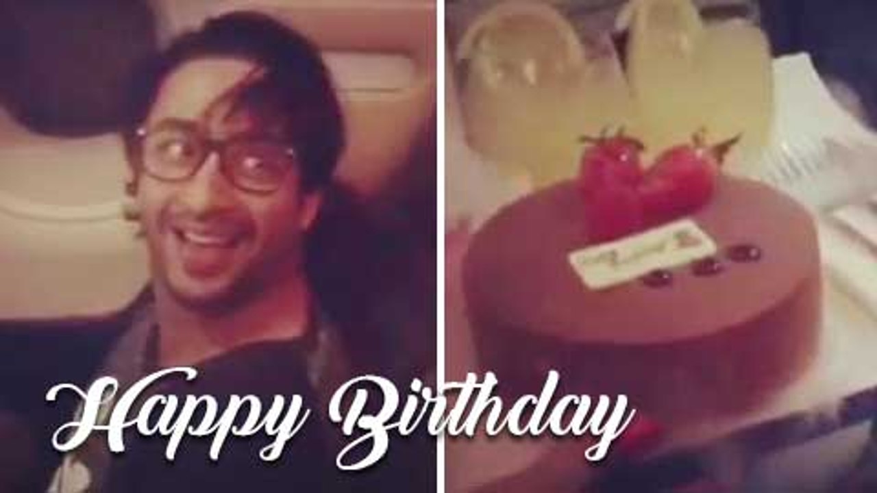 Shaheer Sheikh aka Dev's SURPRISE Birthday Celebration In Flight | Birthday Special | TellyMasala