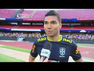 Seleção Brasileira: Casemiro festeja retorno ao Morumbi