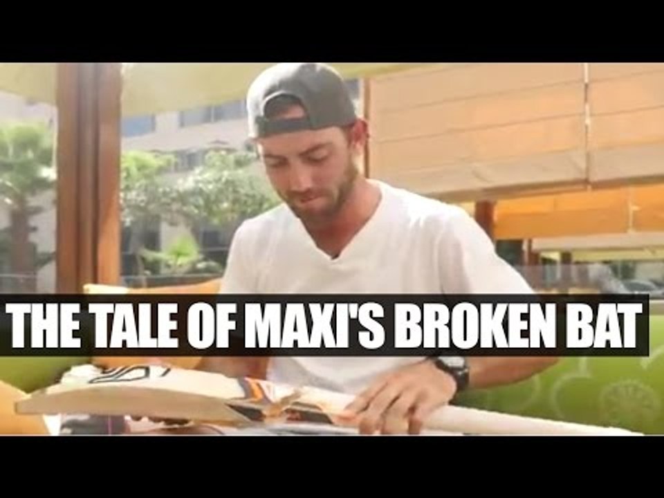 Glenn Maxwell tells tale of his broken bat, what lies in its future | Oneindia News