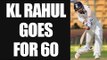 India loses KL Rahul for 60, Cummings strike for Australia | Oneindia News