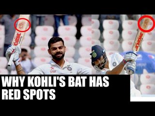 Virat Kohli's bat sporting 'RED' mark shows his amazing performance : Sachin | Oneindia News