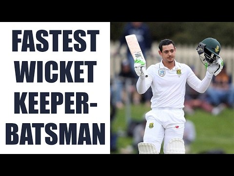 Quinton de Kock becomes fastest wicketkeeper-batsman in ODI|Oneindia News