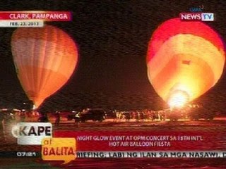 KB: Night glow event at OPM concert sa 18th Int'l Hot Air Balloon Fiesta