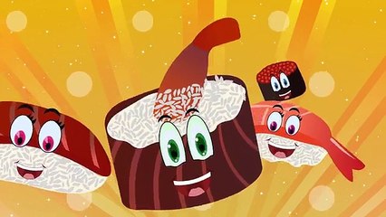 Sushi Finger Family Nursery Rhyme | Finger Family Songs