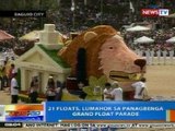 NTG: 21 floats, lumahok sa Panagbenga grand float parade