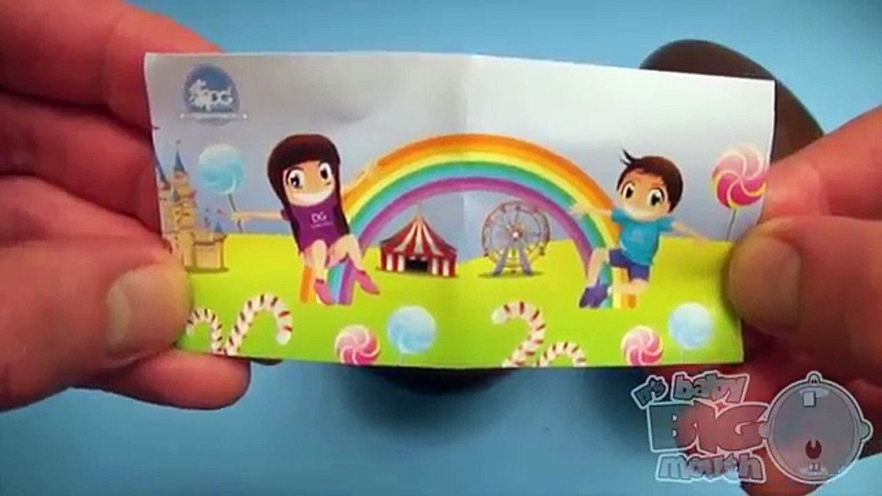 Learn Sizes with Surprise Eggs! Opening Kinder Surprise Egg and HUGE JUMBO Mystery Chocola