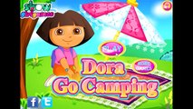 Dora Go Camping Full Episodes - Cartoon Game - New new Dora the Explorer