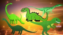 Green Dinosaurs Finger Family Nursery Rhymes | Dinosaurs Finger Family Rhymes For Children
