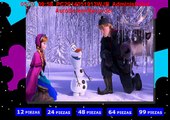 Замороженный Игрушки в кино с Эльза Анна Олаф Ханса Кристофф и Свен
