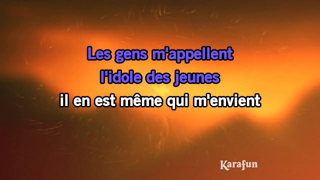 Johnny Hallyday - L'idole des jeunes KARAOKE / INSTRUMENTAL