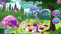 My Little Pony Equestria Girls Picnic Story Twilight Sparkle, Rarity, Fluttershy, Pinkie P