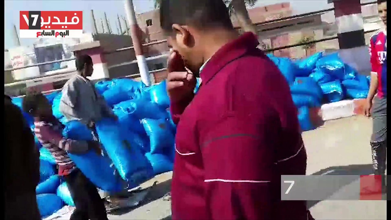 توقف المرور على الطريق الزراعى الشرقى بسوهاج بع...