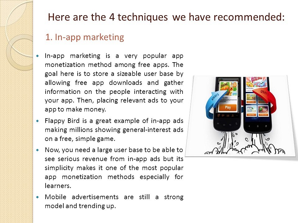 4 Common Mobile Application Remonetization Techniques