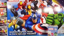 Marvel Superheroes Team Collection Unboxing Kidrobot Labbits Munnyworld Mystery Mini Toys