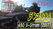 Essai Suzuki 650 V-strom 2017, discrete mais efficace