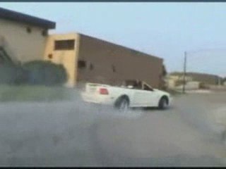 How to stunt a mustang Burnout