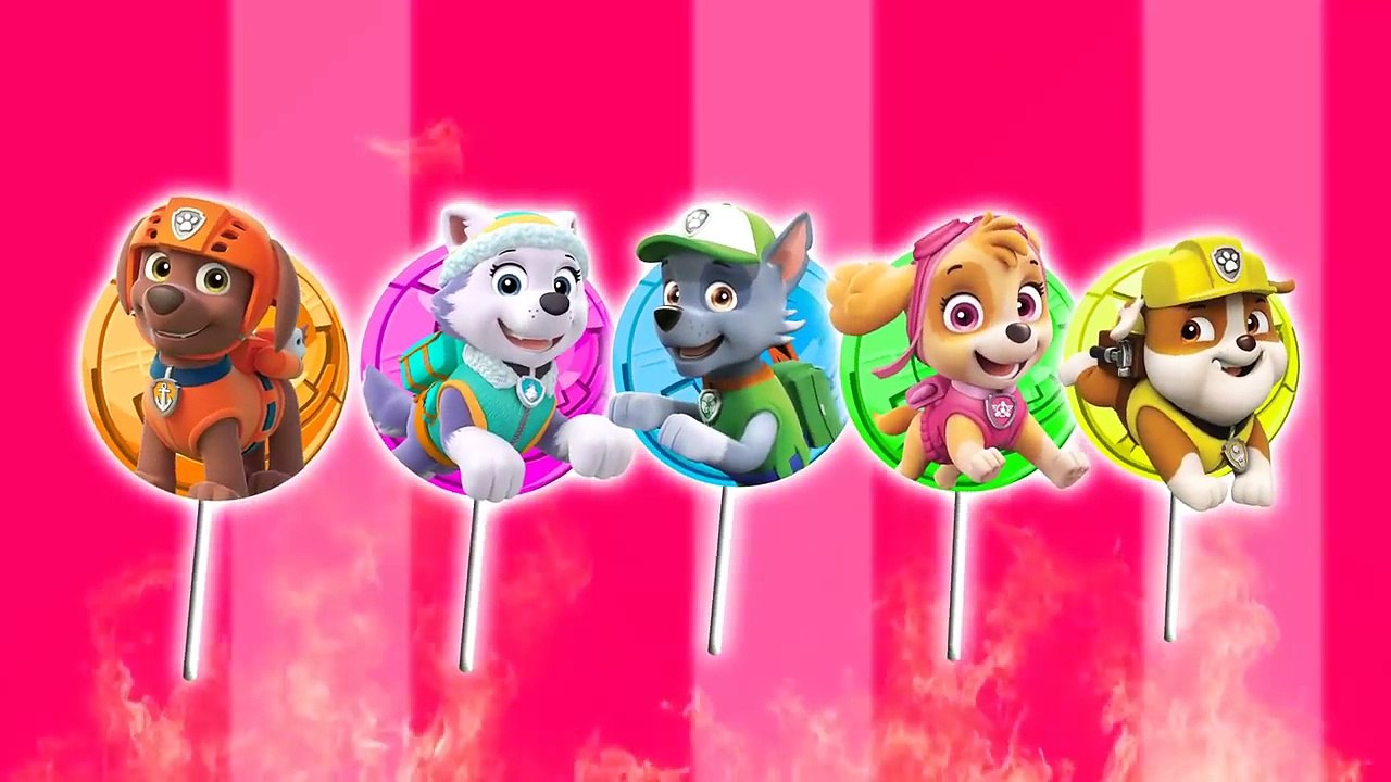 Masha Crying Paw Patrol Spiderman Her Lollipop! Finger Family Song Nursery Rhymes