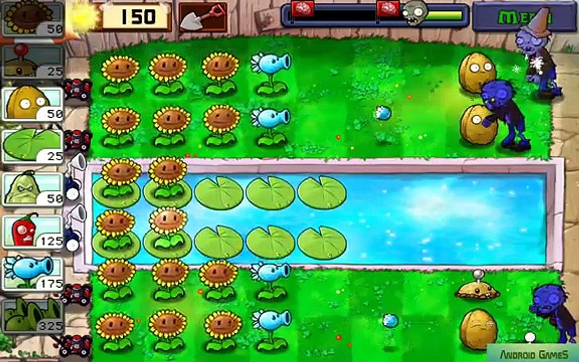 Plants Vs Zombies | hoa quả nổi giận | Level 3-6 | Full HD 1080p