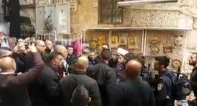 İsrail Polisi, Mescidi Aksa'nın Üç Muhafızını Gözaltına Alındı