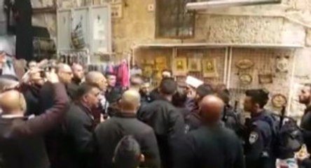 İsrail Polisi, Mescidi Aksa'nın Üç Muhafızını Gözaltına Alındı