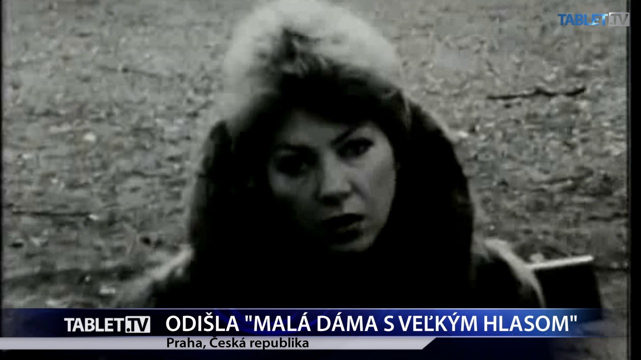 Smutná správa z Česka: Zomrela Věra Špinarová