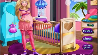Новые функции ДЛЯ ФУРШЕТА игры детей—disney принцесса беременная барби на осмотре—мультик девочек