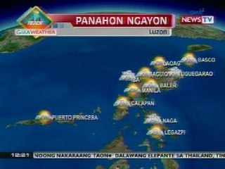 BT: Weather update as of 12:21 p.m. (Mar 3, 2013)