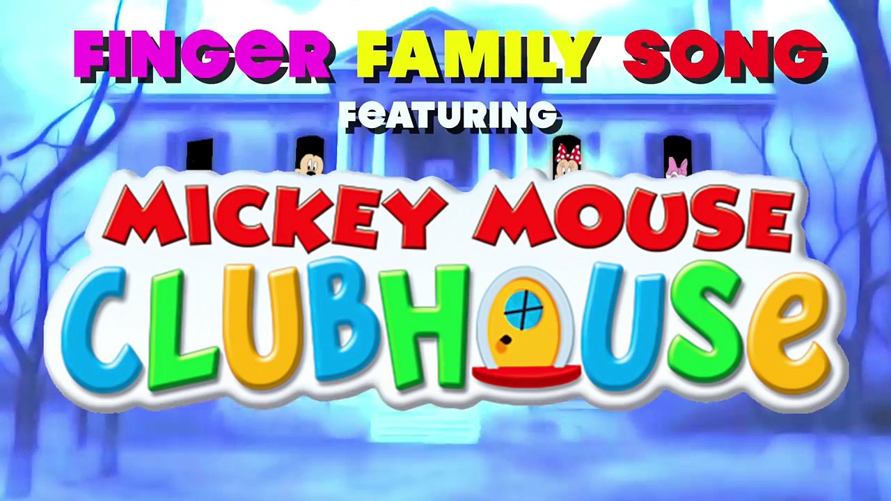 Mickey Mouse Clubhouse Adventure in Skeleton Crypt Finger Family Song! 2016, MA Official C