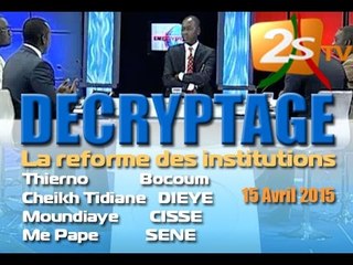Decryptage du15 Avril 2015