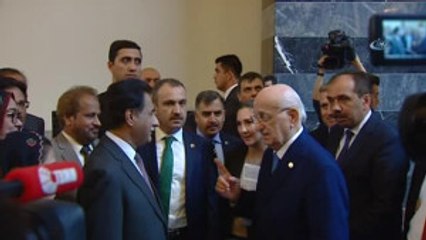 TBMM Başkanı İsmail Kahraman: "(Kütüphane'nin Yıkılacağı İddiası) Dünya Parlamentoları'nda...