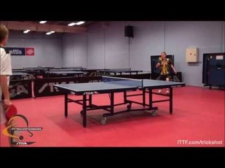 Anders Brennhagen 2 - STIGA 2013 ITTF Trick Shot Showdown