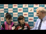 ２０１３女子ワールドカップ、石川佳純インタビュー