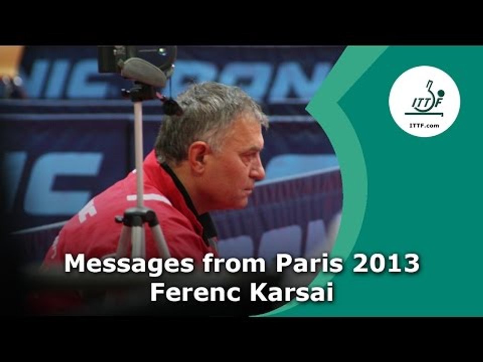 Ferenc Karsai, Messages from Paris 2013
