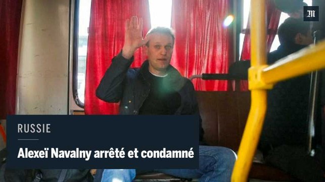 Arrestation de l’opposant russe Alexeï Navalny