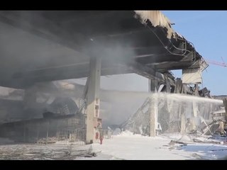 Rossano Veneto (VI) - Incendio in azienda di combustibili (27.03.17)