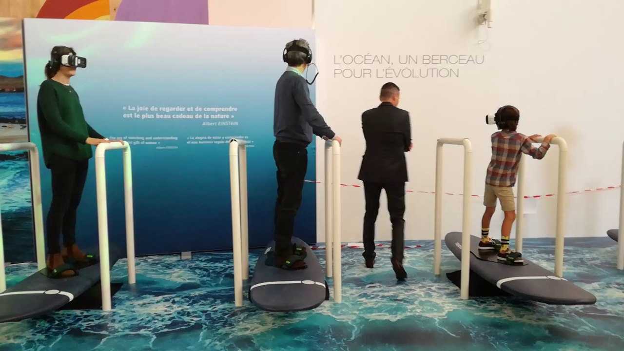Biarritz : un nouveau simulateur de surf à la Cité de l'Océan