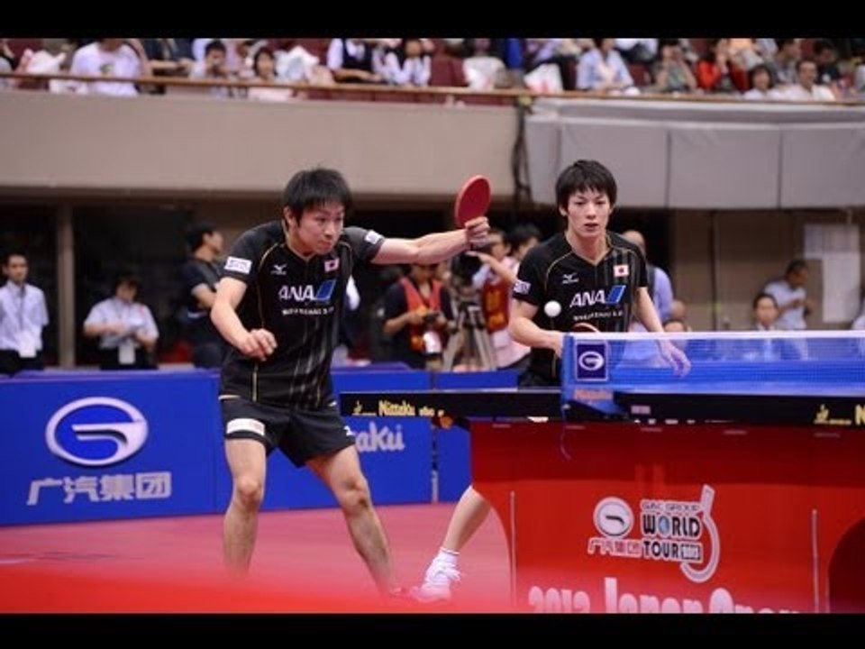 Japan Open 2013 Highlights: Kenta Matsudaira/Koki Niwa vs Yang Zi/Zhan Jian (1/2 Final)