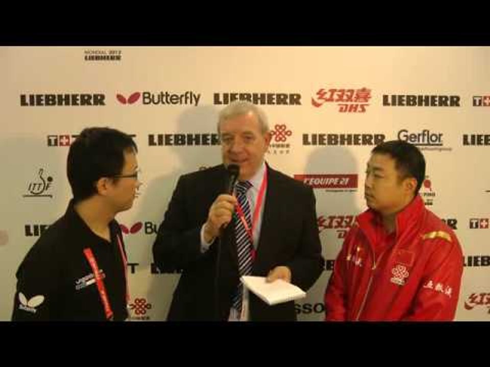 Liu Guoliang - Interview 2013 WTTC