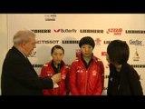 Guo Yue & Li Xiaoxia (CHN) Interview at the 2013 WTTC