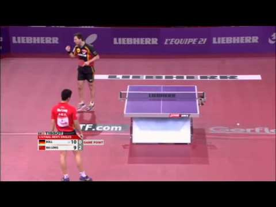 WTTC 2013 Highlights: Timo Boll vs Ma Long (1/4 Final)