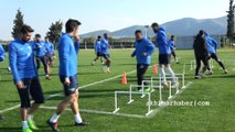 Akhisar Belediyespor, Başakşehir maçı hazırlıkları ve Okan Buruk röportaj - AHA