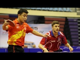 Скачать видео: China Open 2013 Highlights: Ma Long/Timo Boll vs Wang Hao/Quentin Robinot (1/2 Final)