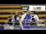 2013 Brazil Open Day 3 - MS & WS Semi Finals