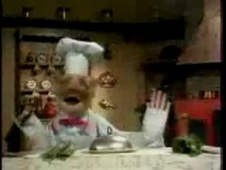 Muppet Show - Swedish Chef - making froglegs
