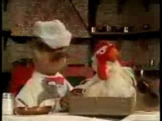Muppet Show - Swedish Chef - making egg's
